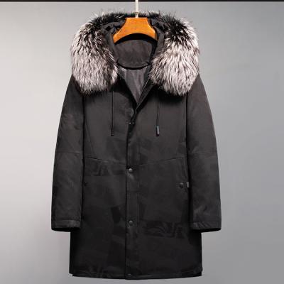 China Breathable Rabbit Fur Middle Length Rex Mens Pyrex Inner Coat for sale