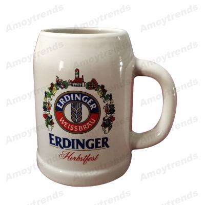 China Vintage Viable Exotic Tactical Stoneware Funny Chilling Creamic 500ml Beer Mug For Sublimation 20oz 250ml 25oz 8oz 9oz for sale