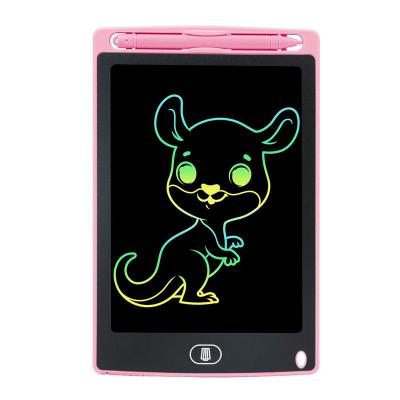 China 8.5 Inch Colorful Paperless Writing LCD Writing Tablet Feature Self Adhesive LCD Writing Board Memo Pad for sale