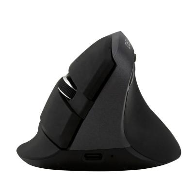 China Delux M618 Mini Mute Wireless Ergonomic Silent Mouse Bestselling Amazon High Sensitivity Vertical Mouse for sale