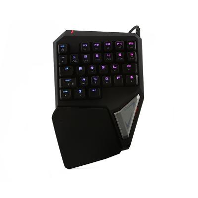 China Multimedia Delux Multimedia Wired Mechanical RGB Keyboard Teclados Gaming for sale