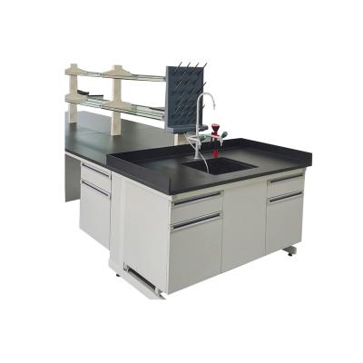 China Modern Modular Modern Lab Bench Anti-corrosion Steel Workstation for sale