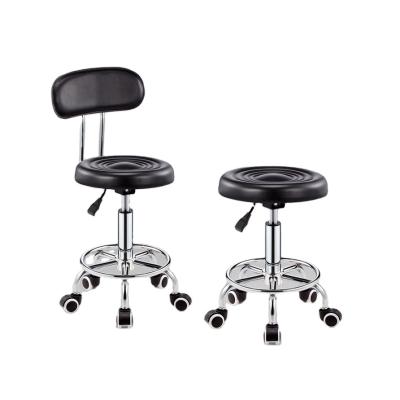 China Traditional Hospital Hydraulic Lab Lab Stool And Chair Lab Stool With Backrest for sale