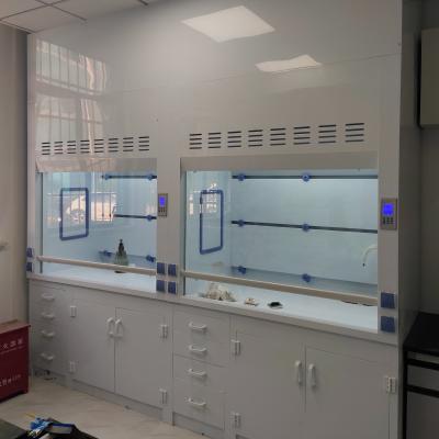 China 2022 Modern Wholesale Controller Biosafety Chemical Laboratory Lab Fume Hood PP for sale