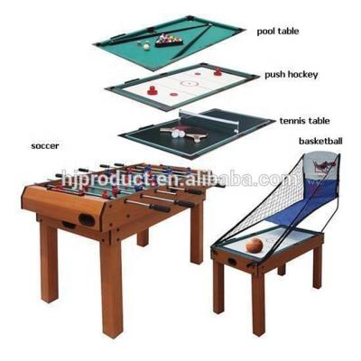 China Funny Football Tables Toy High Quality Factory Price Multi Goal Game Table 5 In 1 Multi Function Table For Sale M003 for sale