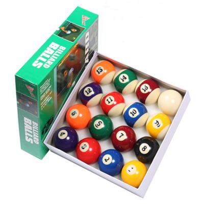 China 57.2mm Billiard Pool Ball 16pcs/box Commercial Professional Big Size Billiard Balls For Sale for sale