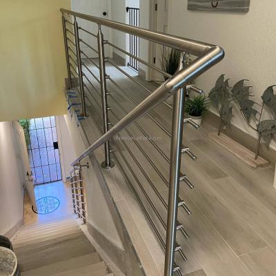 China Factory Sale DF Contemporary Outdoor Safty Corss Bar Stainless Railing for sale