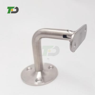 China No glass holes required. DF Stainless Wall Bracket For Railings for sale