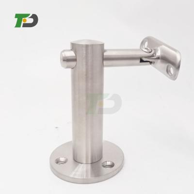 China No glass holes required. DF Balcony Stainless Steel Design Systems Anti - Corrosion Glass Enclosure Glass Bracket for sale