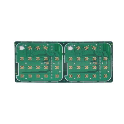 Chine Double légende blanche dégrossie clés en main Fr4 Hasl de masque de soudure de vert d'OEM d'Assemblée de carte PCB si à vendre