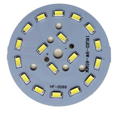 Cina Doppio spessore parteggiato 0.6mm del bordo del PWB del centro del metallo del LED 10.0mm in vendita