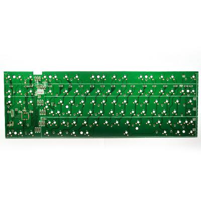 China swappable designer circuit keyboard case with pcb 65% 75% 68 tkl rgb bac mechanical plate hot swap 65 tmk custom keyboard pcb for sale