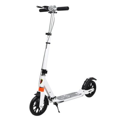 China 200mm PU Wheels Custom Size 200Mm PU Wheels Best Kick Scooter For Adults Tall Commuting for sale