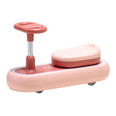 China Ride on New Designed Baby Swing Toy Car with Built-in LED Lights and Music for sale