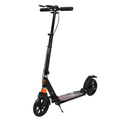 China Fast Delivery PU Kick Scooter 200Mm Wheels Best For Push Commuting Adults for sale