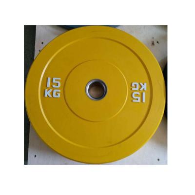 China Top Quality Universal All Rubber Competition Weight Plates Weight Lifting Natural Rubber Bumper Plates 2.5kg To 25kg for sale