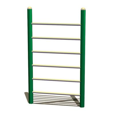 China Fitness Exercise Outdoor Abdominal Muscle Stall Bar Plastic Wooden Wall Bars and Upper Limb Exercise Equipment for sale