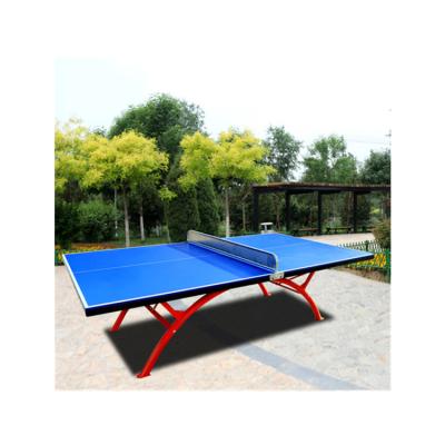 China Foldable Ping Pong Table Ping Pong Table Outdoor Waterproof Folding Outdoor Fitness Exercise Legs for sale