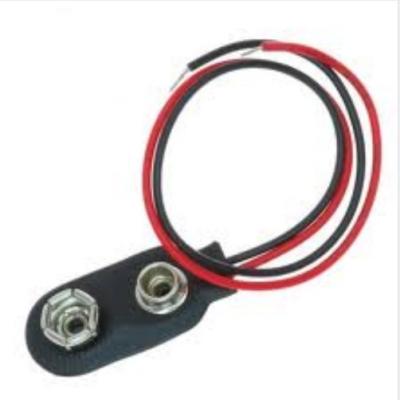 China 9v battery holder snap clip contact connector for 6F22 6LR61 9V battery holder for sale