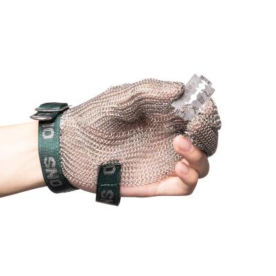 China Protect Level 5 New Style Custom Different Colors Wire Glove Box Rack Safety Gloves for sale