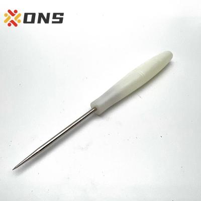 China H-250 Hotels Sewing Machine Parts Leather Trim Open Awl Plastic Straight Needle Tool Handle Sewing Awl for sale