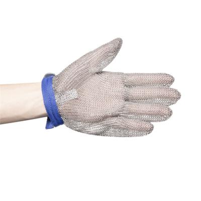 China High Closure Performance Stainless Steel Mesh Wire Gloves For Butcher Easy Worker Protect Hands From Knife Glove for sale