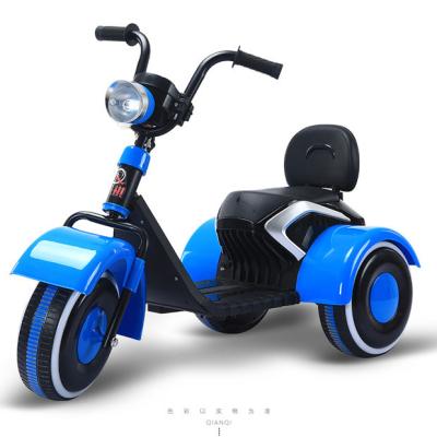 China Ride On Toy Q1008 Children's Motorcycles Electric Music Lights Tricycles With Bucket Baby Filling Toys for sale