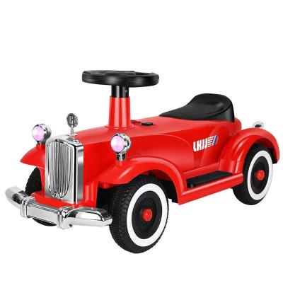 China Ride on Toy Children's new electric sliding utility vehicle 1-8 years old baby music toy non-slip four-wheeled car for sale