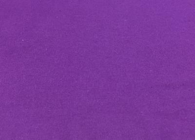 China Purple Stretch Corduroy Fabric Breathable Curtain / Dress / Underwear Fabric for sale