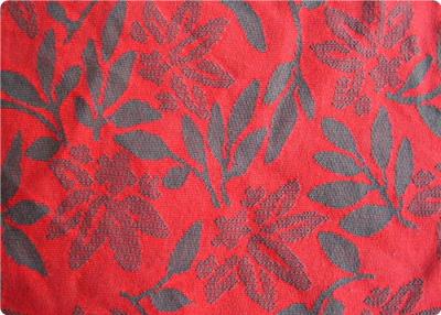 China Lightweight Red Jacquard Dress Fabric Apparel Fabric By The Yard for sale