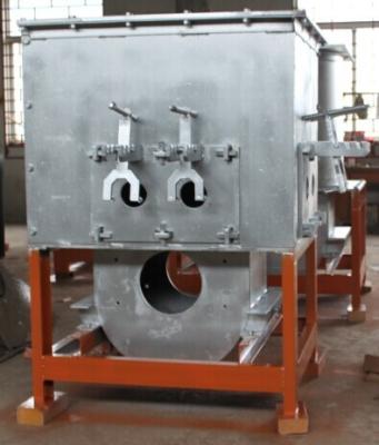 China horno fusorio eléctrico de 300KG 75KW, 0,3 hornos de fusión eléctricos de la frecuencia de la tubería en venta