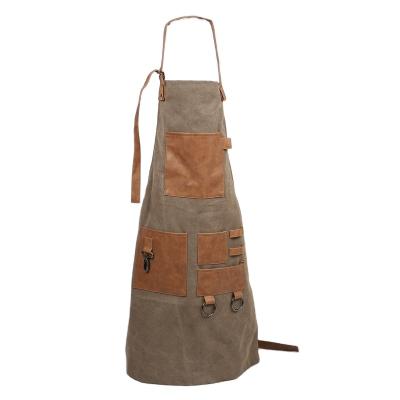 China Promotional UV Protection Fashion Work Adjustable Apron With Pocket for sale