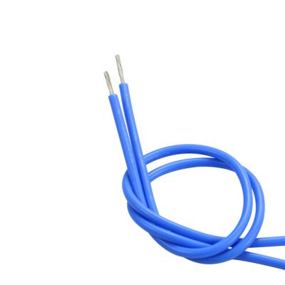 Chine Le silicone flexible superbe a isolé la couleur bleue UL3135 600V 200C de fil et de câble à vendre