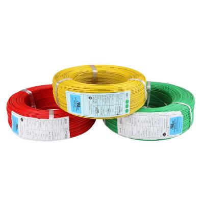 Chine UL1180 PTFE a enduit le ruban de nickel a plaqué le fil flexible électrique du câblage cuivre 300V 200C à vendre