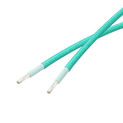 China Das flexible Silikonkautschuk-Fiberglas Litze 18AWG angeschwemmt zu verkaufen