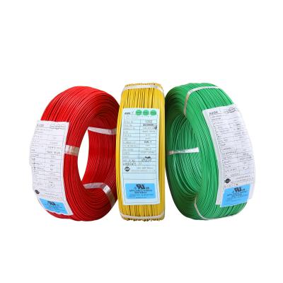 Chine Cuivre nickelé flexible de fil électrique d'isolation d'UL10362 PFA 600V 250C pour l'appareil ménager à vendre