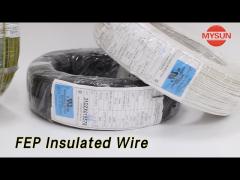 Copper FEP Insulated Wire Cable 200V 30awg UL1332 Stranded Conductor Type