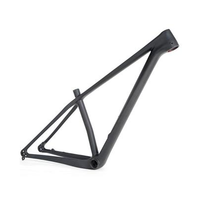 China 27.5/29 MTB Carbon Disc Frame Mountain Bike XC Outdoor XC Carbon Frame By Axle 142x12mm Custom Bike Frame for sale