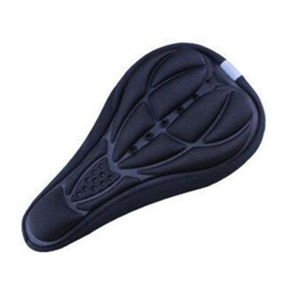 China Simple Comfortable Soft 3D Bicycle Seat Saddle Cover Cycling Thickened Breathable Sponge Pad Pad Bicycle Saddle Cover for sale