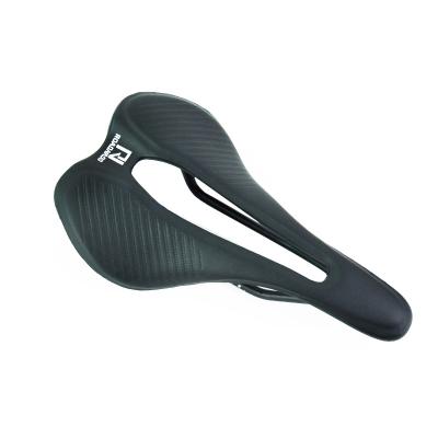 China ROADNADO Motion Bike Saddle Cavity Bicycle Seat Saddle Nylon Lightweight Leather Cycling Pad For MTB Mountain Bike Saddles for sale