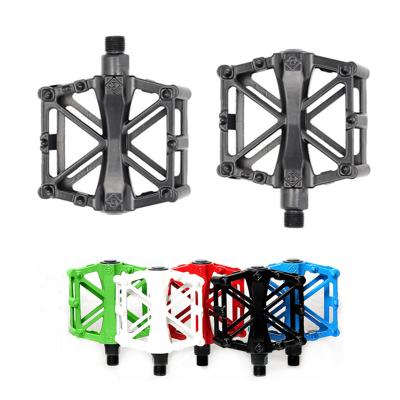 China Mountain Bikes Aluminum Alloy Mountain Bike Pedal MTB Road Bike Comfortable Non-slip Bicycle Pedals Parts Accessories for sale