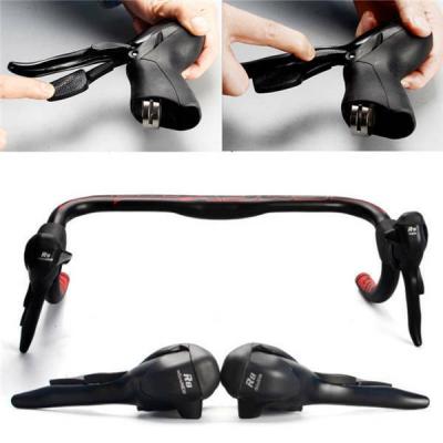 China Durable Auto Brake Systems Road Bike Clutches 3x7 Clutch Brake Lever Assembly Drop Bar Transmission Handle Brake for sale