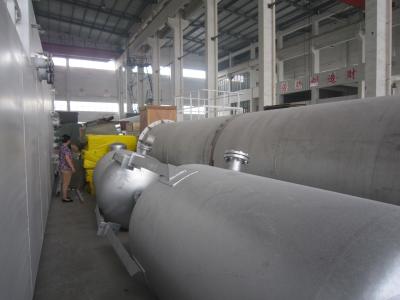 China Instalación de producción montada resbalón de acero del acetileno de la pureza elevada con el generador C2H2 en venta