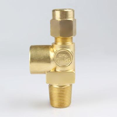 China QF -2D Gas Cylinder Valve Oxygen Machine Parts 4mm Diameter 15mpa Working Pressure for sale