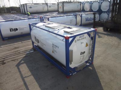 China 26000L ISO Tank Container 4 Bar Working Pressure 6 Bar Testing Pressure for sale