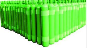 China 40L - 80L GB5099 Seamless Steel Compressed Gas Cylinders For High Purity Gas ISO9001 for sale