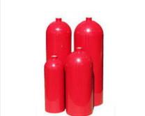 China Red / Grey 210BAR 34CrMo4 Medical Compressed Gas Cylinder 5L - 14L for sale