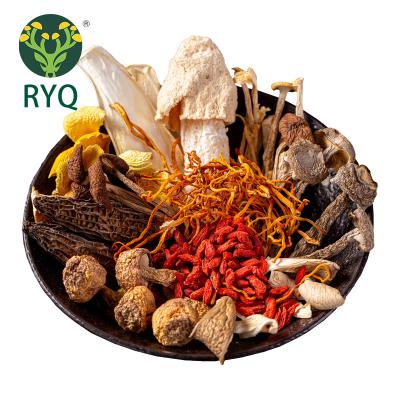 China RYQ Dry Raw Herb Flavor Mushroom Soup Delicious Origin Blended Kosher Dried Mushroom Vegan & Gluten Free for sale