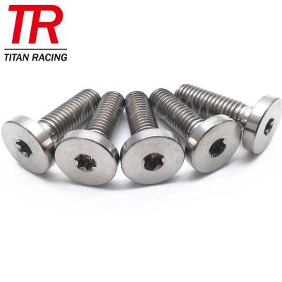 China Automobile factory price gr5 titanium alloy cup hex socket head bolt for motorcycle for sale