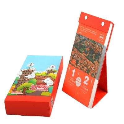 China Wholesale Custom Christmas Advent Printing Perpetual Hardcover Calendar for sale